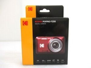 コダック KODAK デジタルカメラ PIXPRO FZ55 レッド ミャンマー製 未