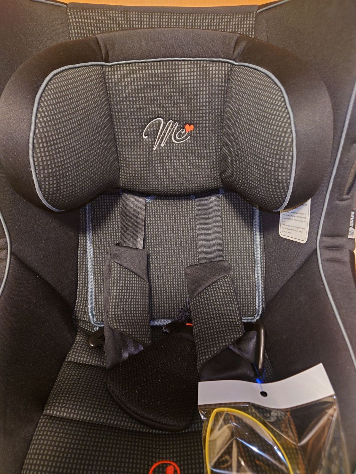 チャイルドシート】ISOFIX B-900 ターンレジェFIX グレー