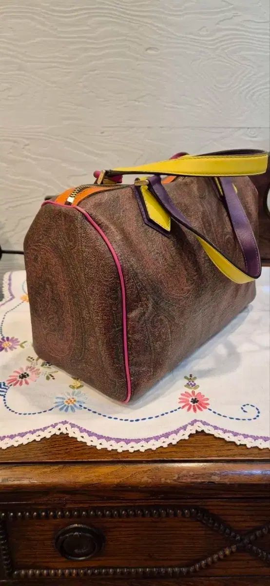 ベイズリー ボストンバッグ