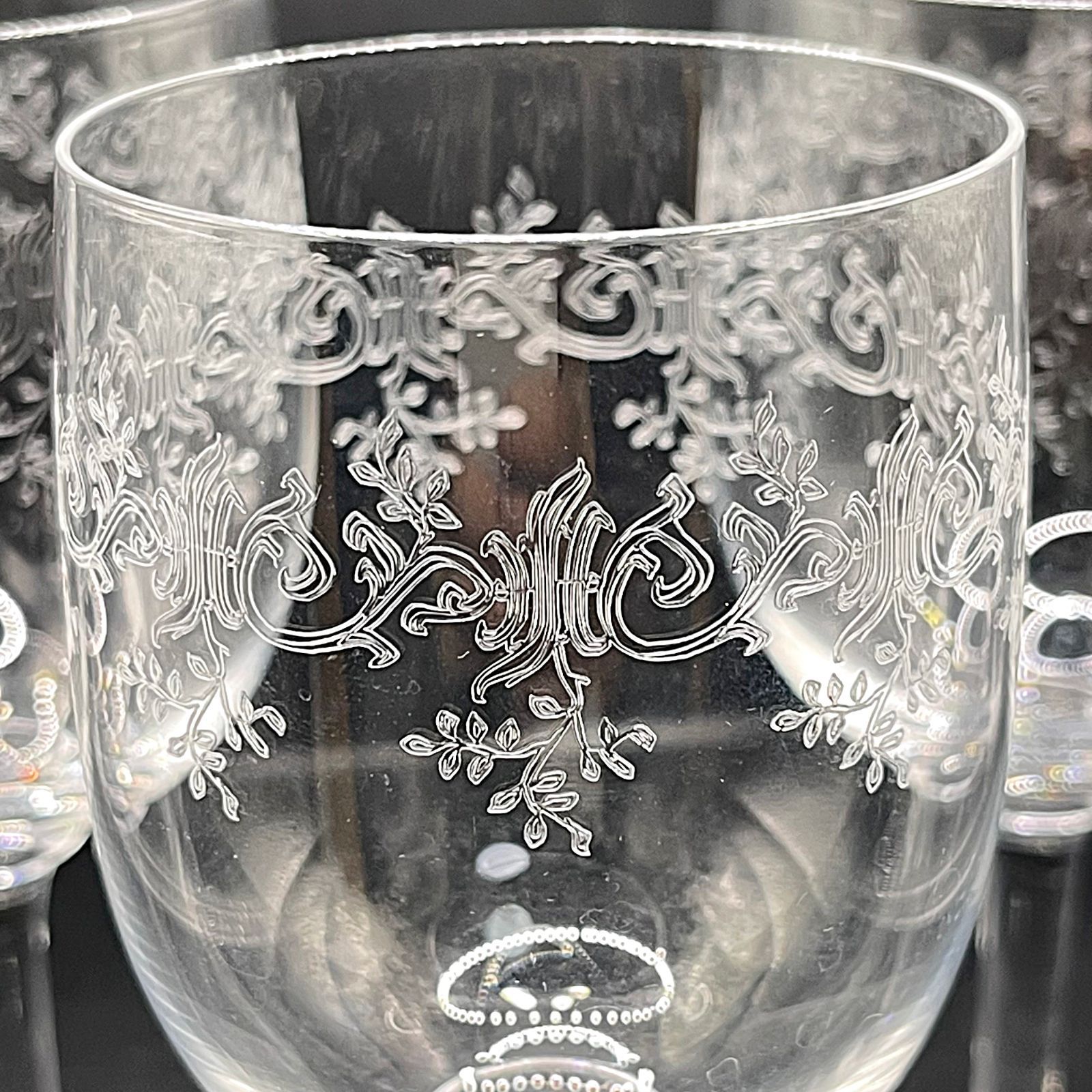 Baccarat バカラ 割引 セビーヌ ワイングラス 3脚 箱なし TD11 華麗な