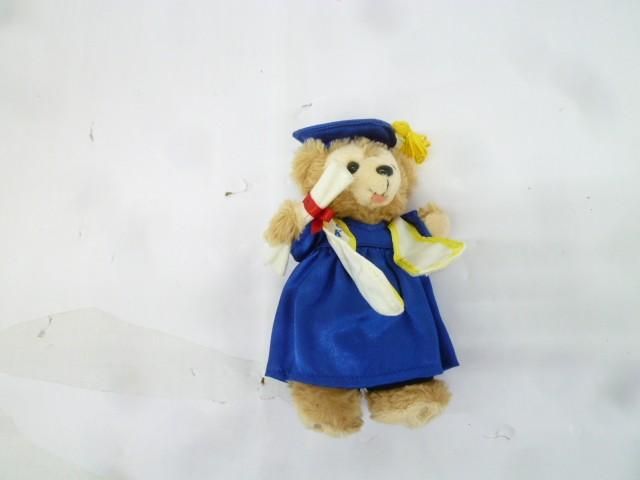 品 ディズニー ダッフィー オープンマウス 卒業式 ぬいぐるみバッジ