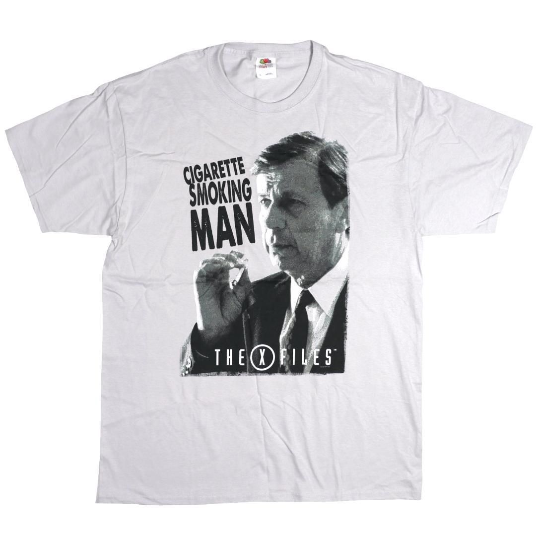 L】新品 海外ドラマ Xファイル Tシャツ THE X-FILES CIGARETTE SMOKING