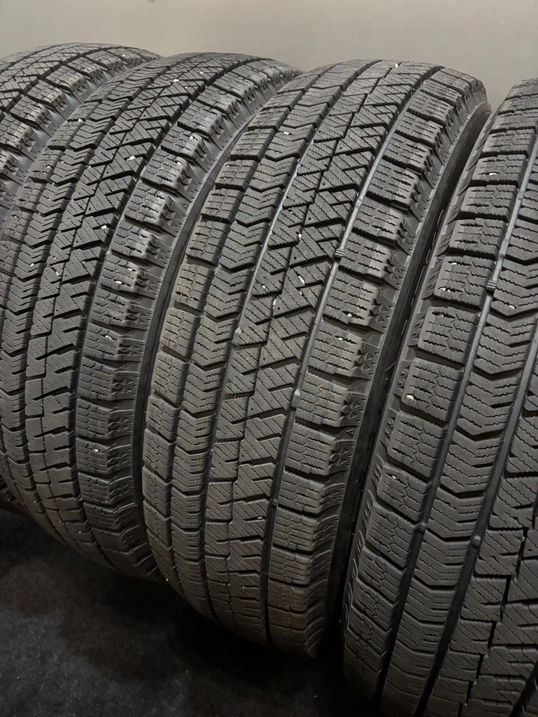 155 65 R 14 VRX 2 21年製 スタッドレス 4本 ブリヂストン ブリザック N BOX スペーシア タント 3 K 596