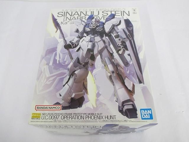 未組立 プラモデル MG 1 100 機動戦士ガンダムNT シナンジュ スタイン ナラティブVer. Ver.Ka