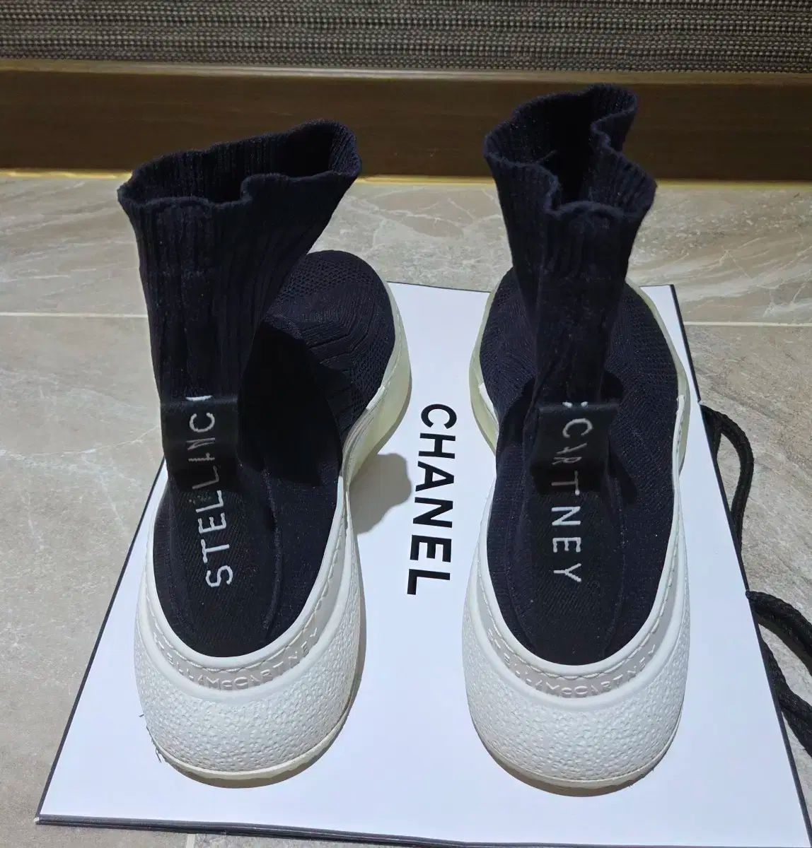 STELLA McCARTNEY ステラ マッカートニー ブラック アンクル ブーツ 36