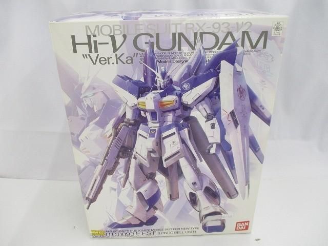 未組立 プラモデル RX-93-ν2 Hi-νガンダム Ver.Ka 1 100スケール MG