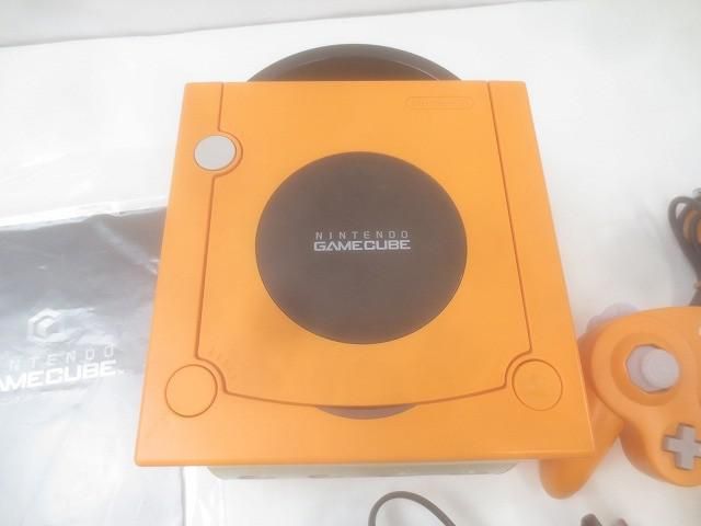 品 ゲーム ゲームキューブ 本体 DOL 001 オレンジ 動作品 付き