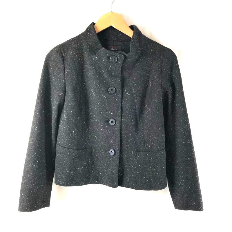 レキップ ヨシエイナバ LEQUIPE yoshie inaba セットアップ ジャケット パンツ サイドポケット 白混じり グレー ダークグレー 973938