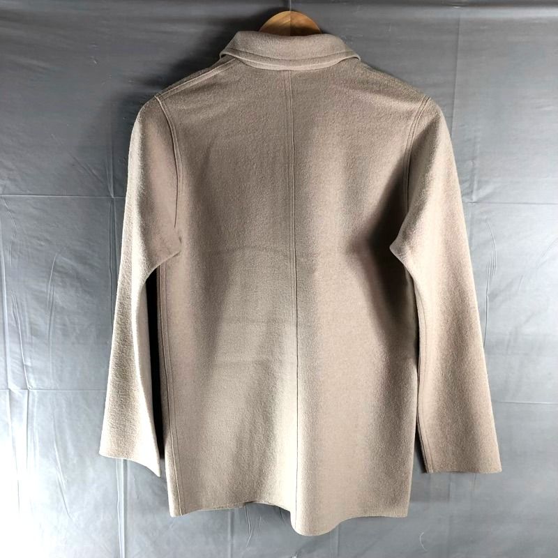 プランテーション Plantation ジャケット ボタン サイドポケット ベージュ Mサイズ 977942