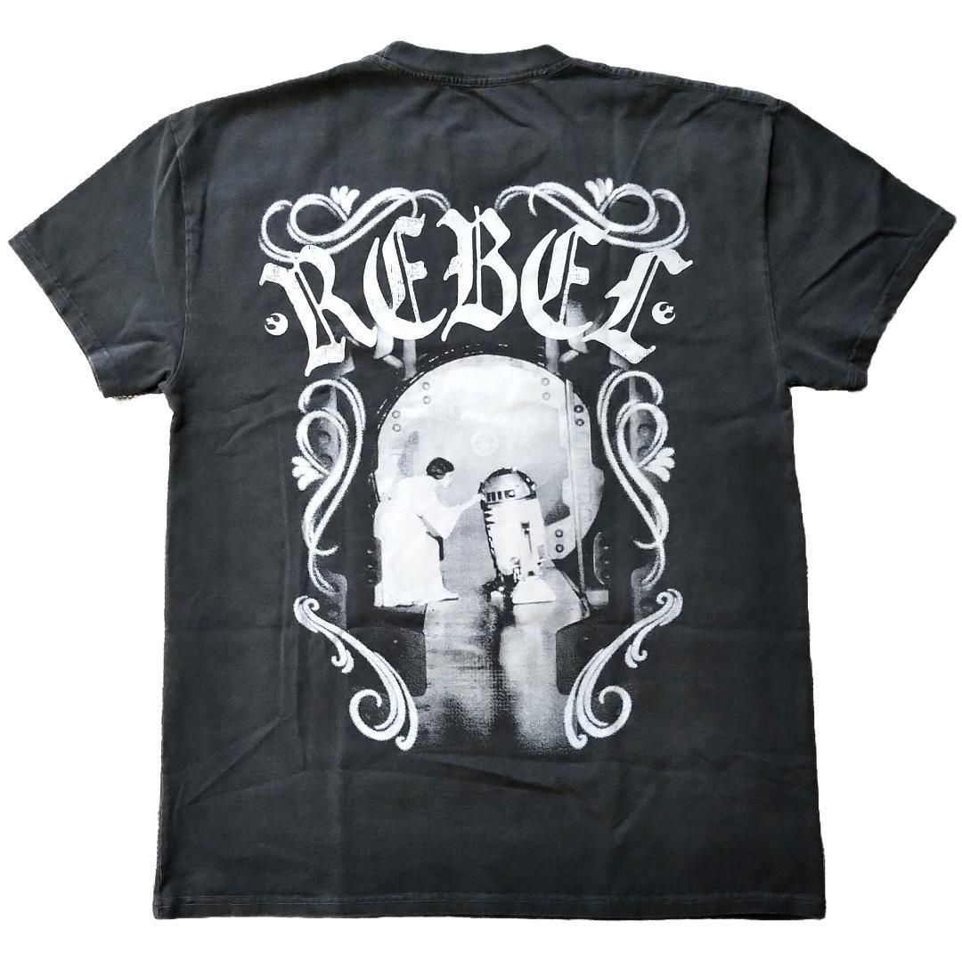 スターウォーズ ヴィンテージ加工Tシャツ S 実寸はXLくらい レイア姫