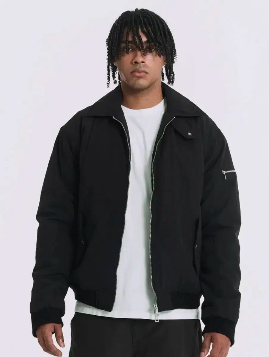 エルヴィーノ KARA フライト ブルゾン