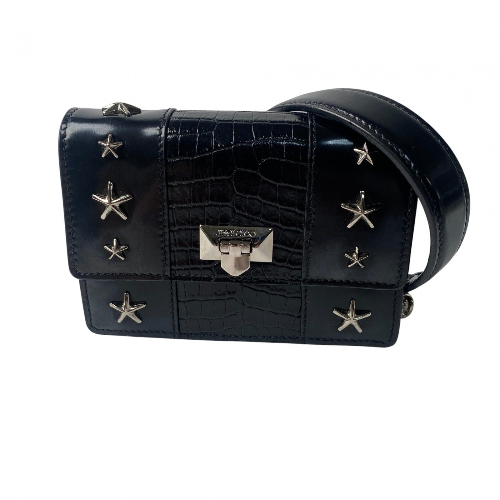 美品 ジミーチュウ JIMMY CHOO レディース スタッズ チェーン