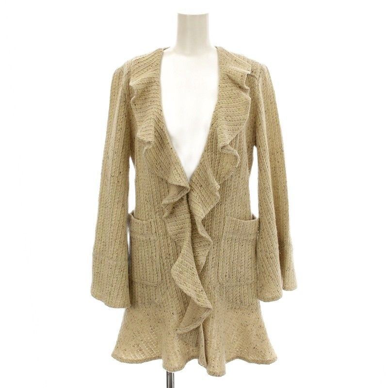 グレースコンチネンタル GRACE CONTINENTAL シルク混 ニットジャケット