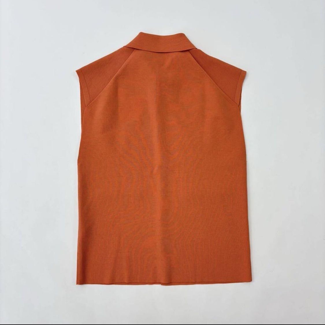 AURALEE オーラリー Wool Polyester Rib Knit Sleeveless Vest ウール
