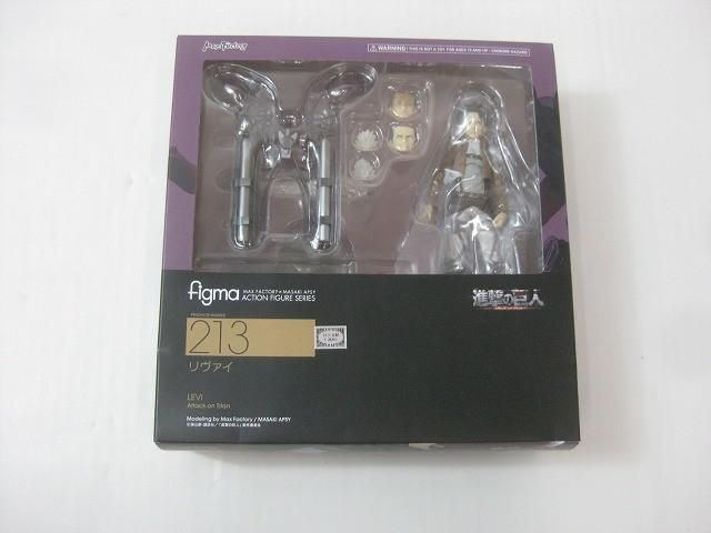 未開封】 フィギュア figma 213 進撃の巨人 リヴァイ - メルカリ