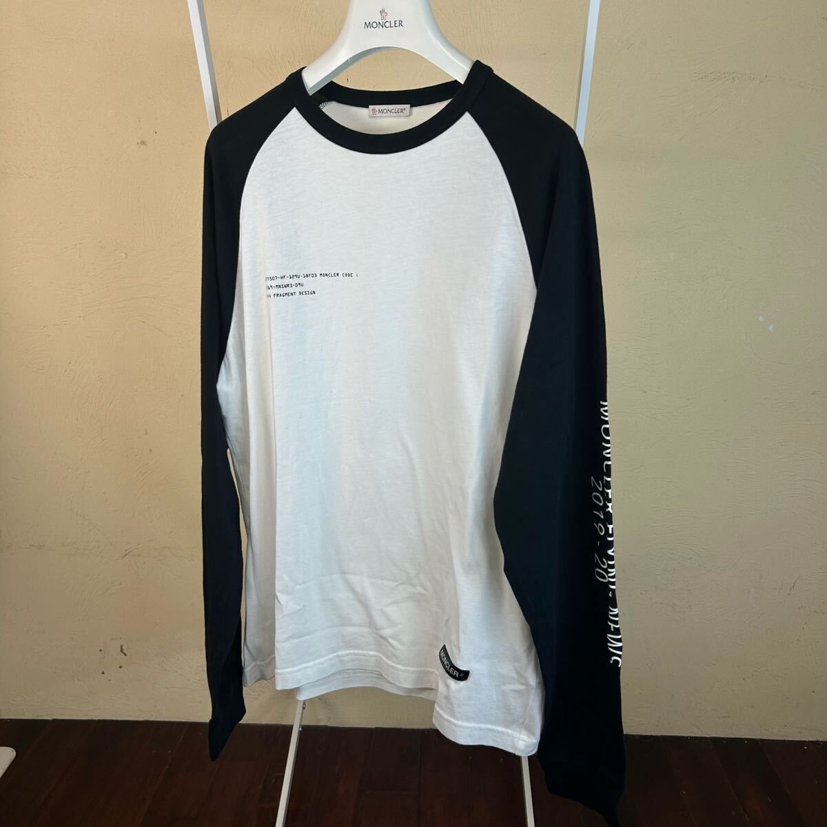 MONCLER モンクレールフラグメントロンT長袖TシャツS