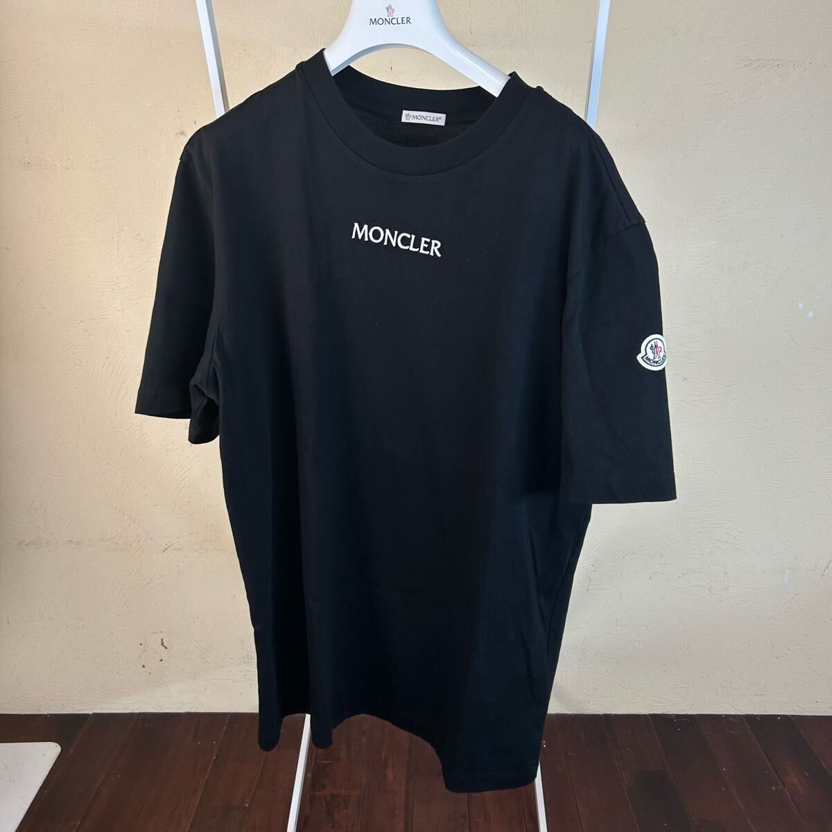 MONCLERモンクレール半袖Tシャツ黒M