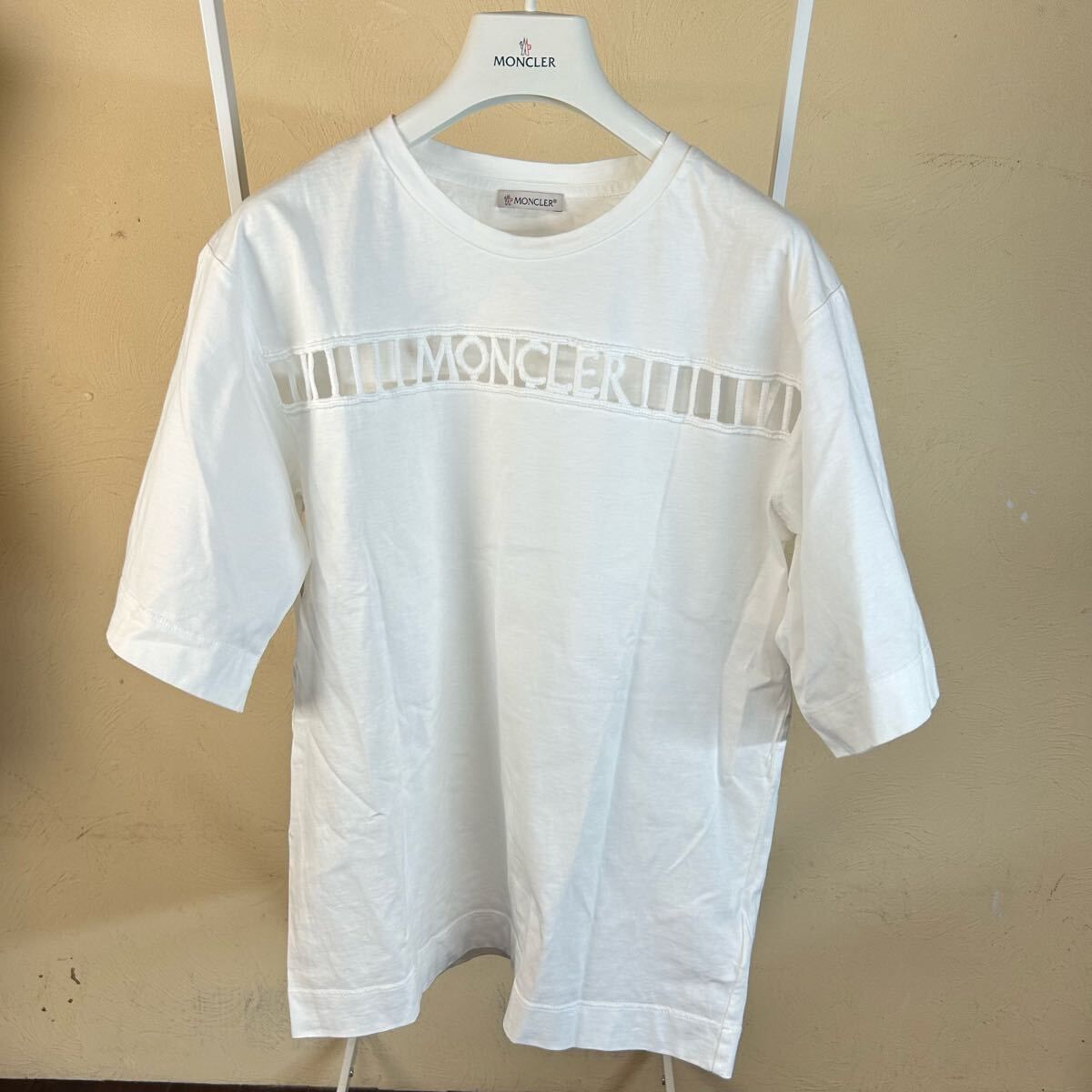 MONCLER モンクレール半袖Tシャツ白S