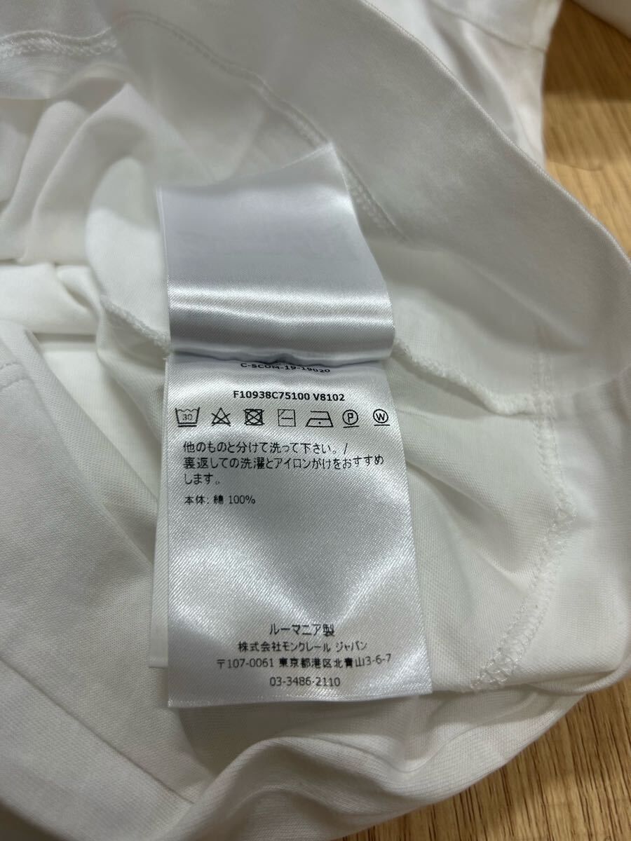 モンクレール半袖Tシャツ白S