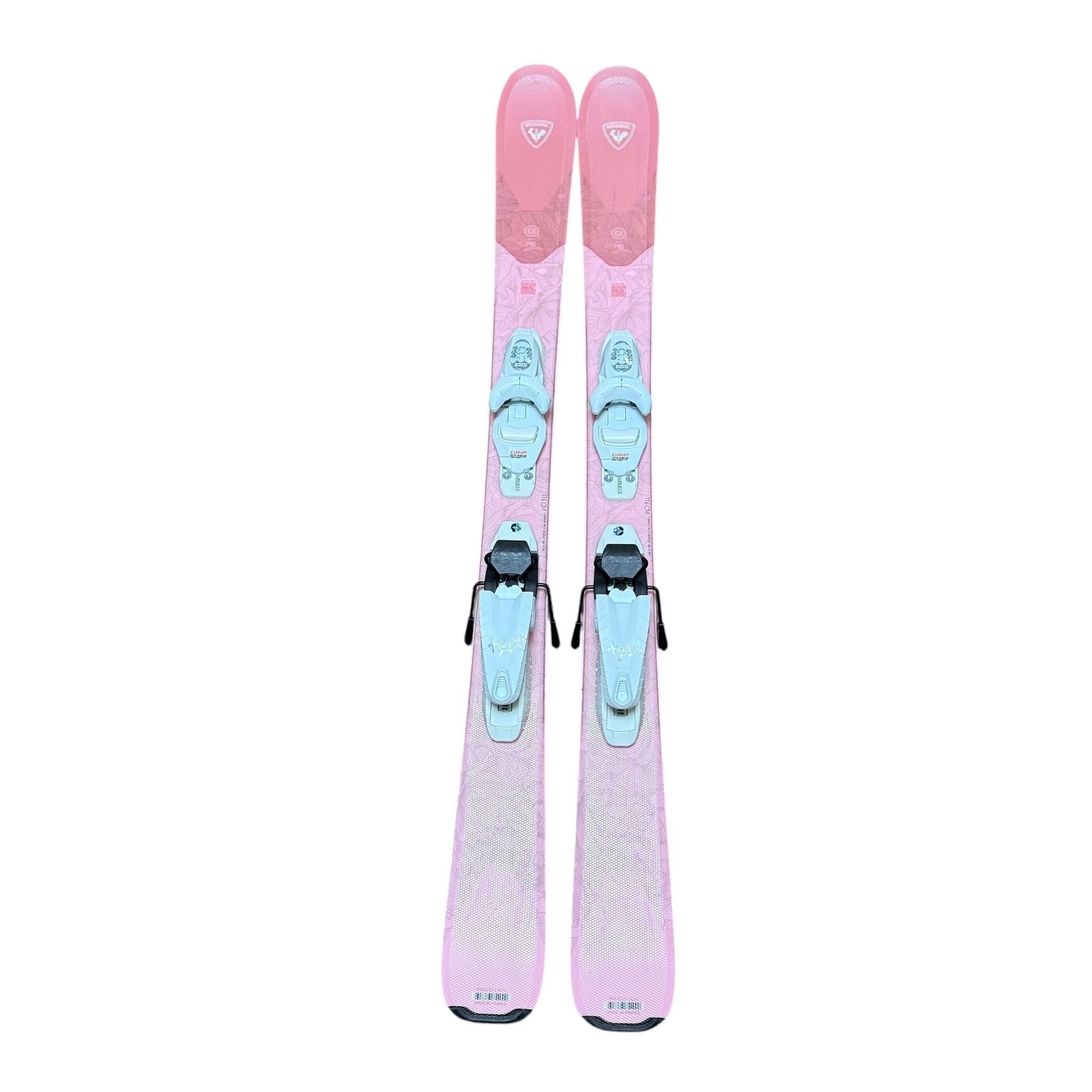 Rossignol EX ピンク スキー板 116cmビンディング付き Rossignol EX ピンク スキー板 116cmビンディング付き ロシニョール Jr
