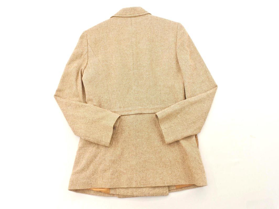 INDIVI インディヴィ シルク混 ストライプ セットアップ ジャケット