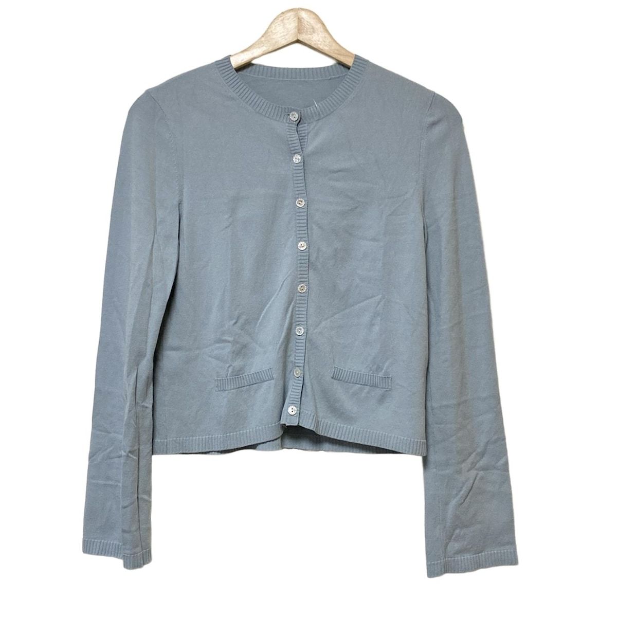 FOXEY フォクシー カーディガン サイズ40 M レディース - 36756 ライトブルー 長袖