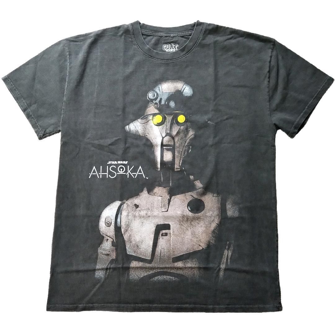 スターウォーズ アソーカ ヴィンテージ加工Tシャツ S 実寸はXLくらい