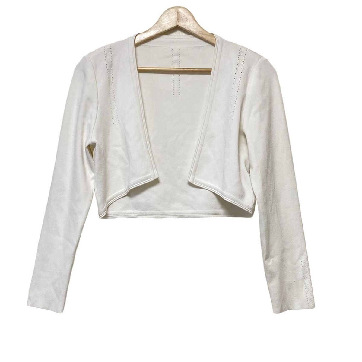 FOXEY フォクシー カーディガン サイズ40 M レディース - 39674 アイボリー 長袖