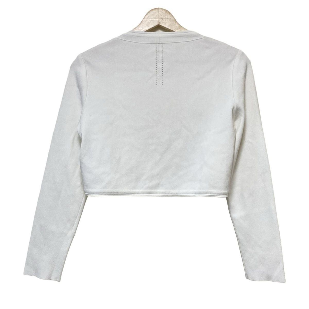 FOXEY フォクシー カーディガン サイズ40 M レディース - 39674 アイボリー 長袖