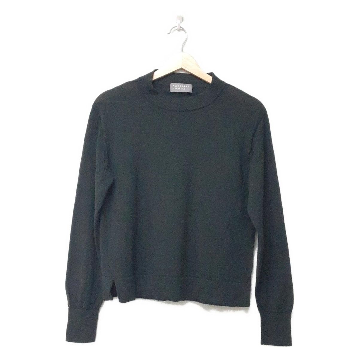 MargaretHowell マーガレットハウエル 長袖セーター サイズ2 M レディース - ブルーグリーン クルーネック