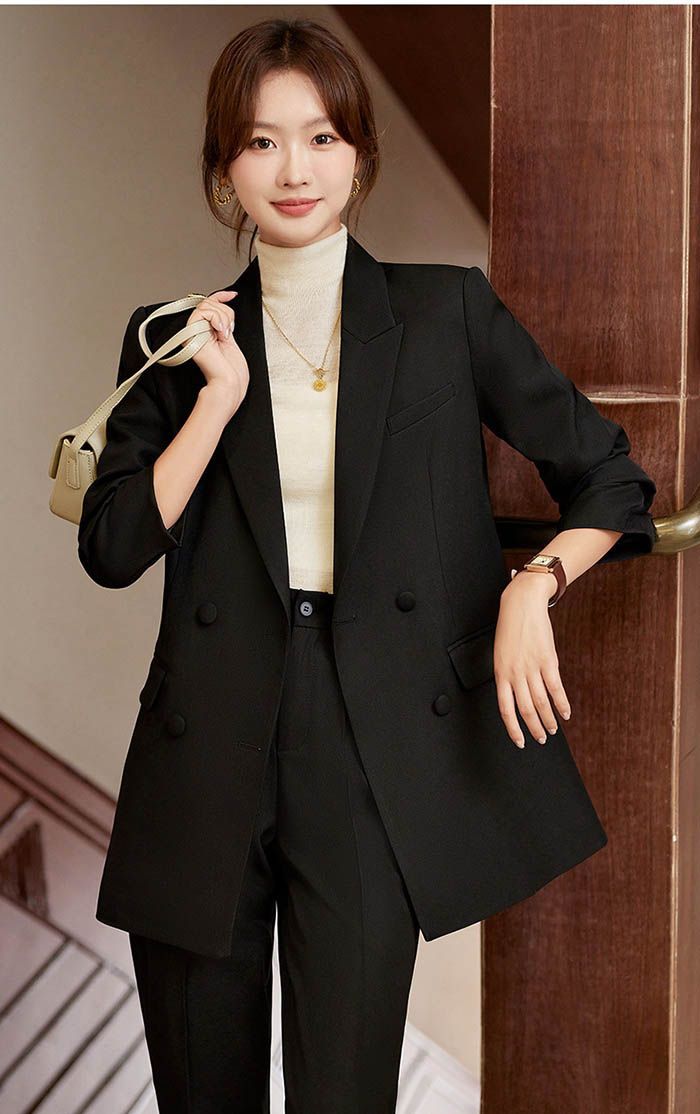 ビジネス ストレートパンツ