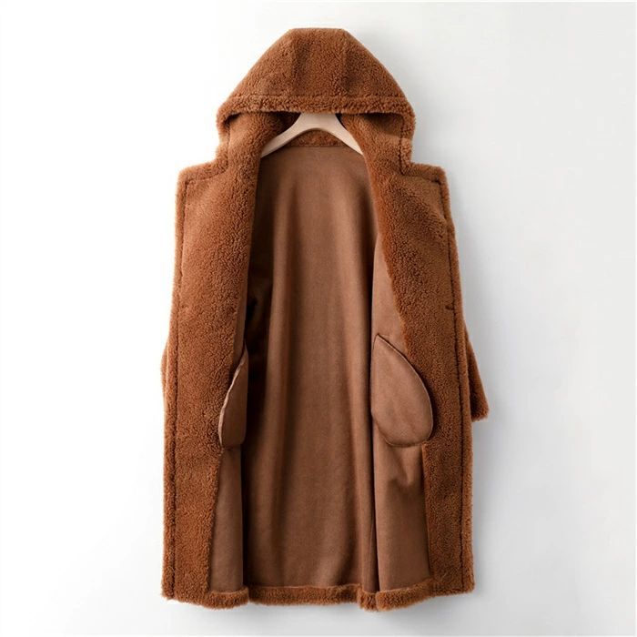 ボアロングコート