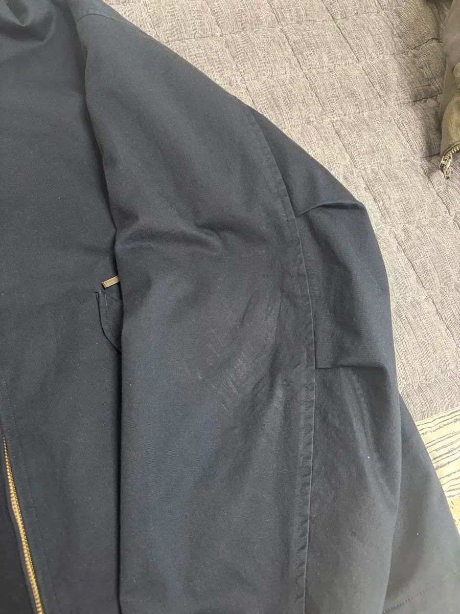 3 ROUGH SIDE ヒールパーカ ネイビー