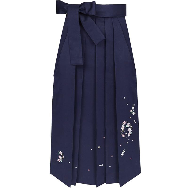 KYOETSU キョウエツ 袴 刺繍 無地 単品 ガールズ 60cm 紺 1