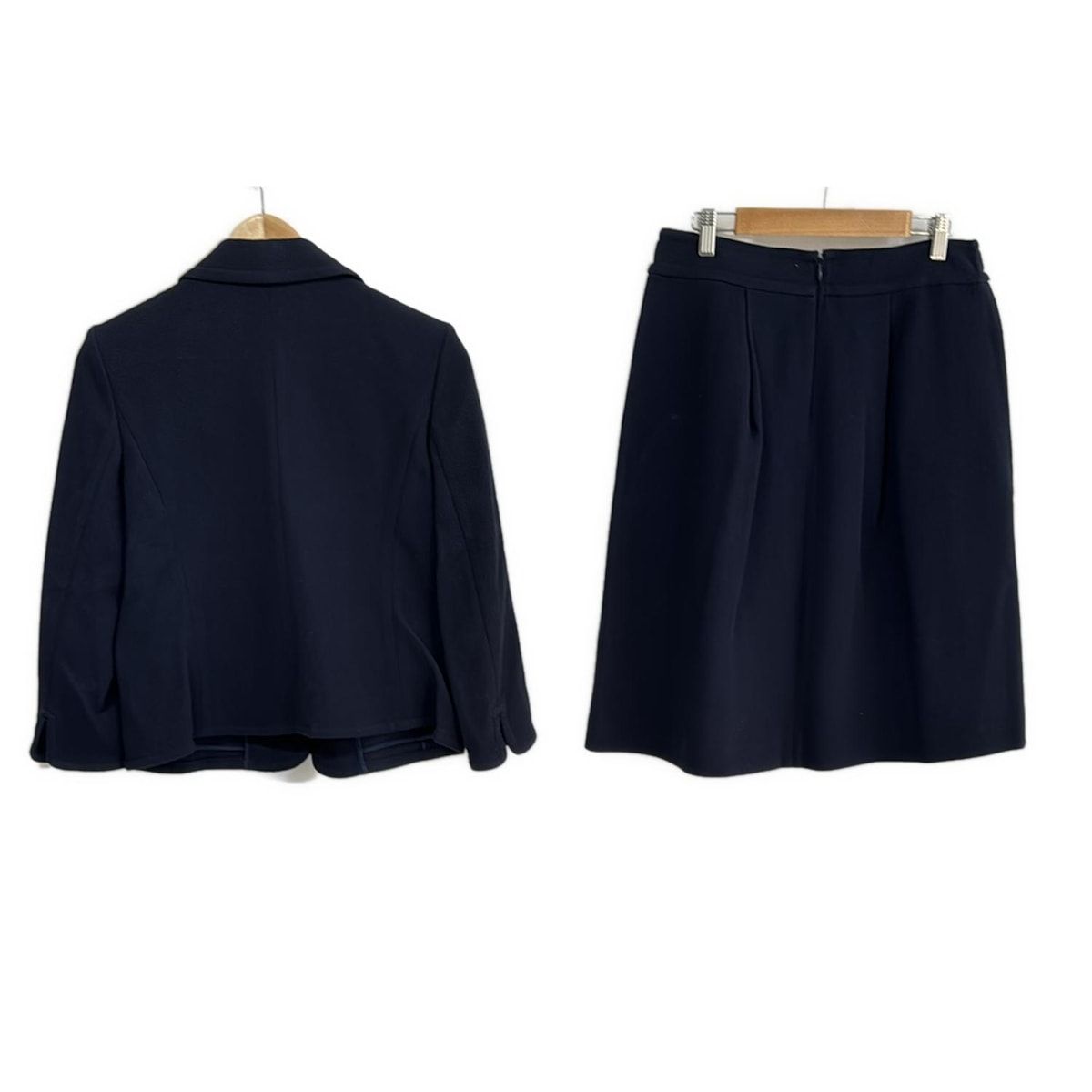 MACKINTOSH LONDON マッキントッシュロンドン スカートスーツ レディース - ダークネイビー 肩パッド