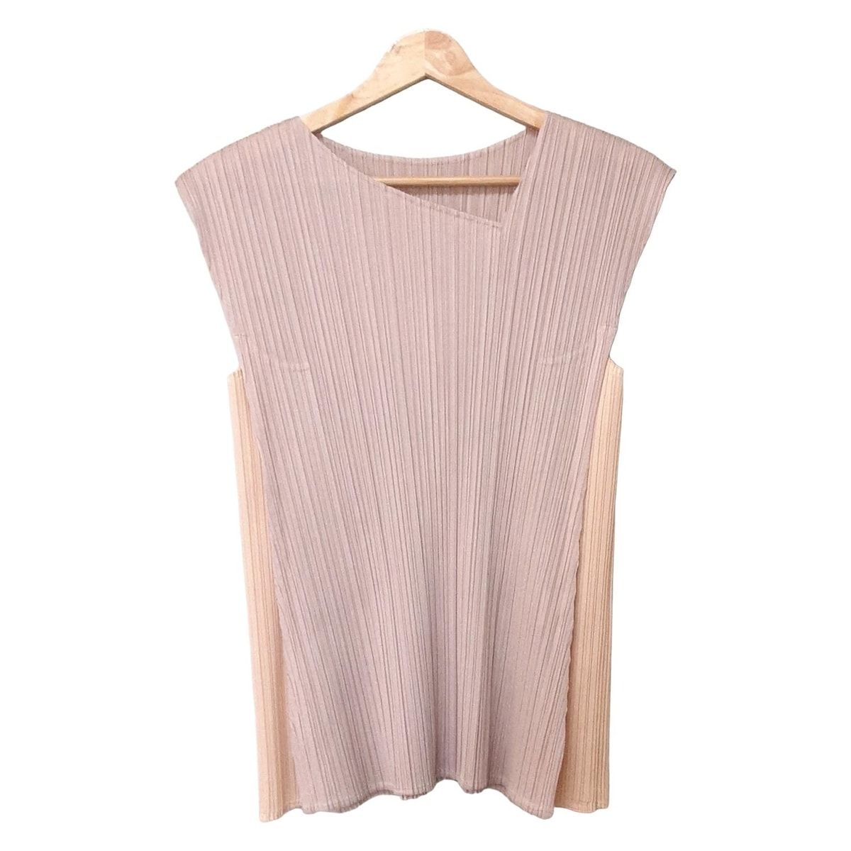 PLEATS PLEASE プリーツプリーズ ノースリーブカットソー 中古・古着通販】PLEATS PLEASE (プリーツプリーズ) プリーツ