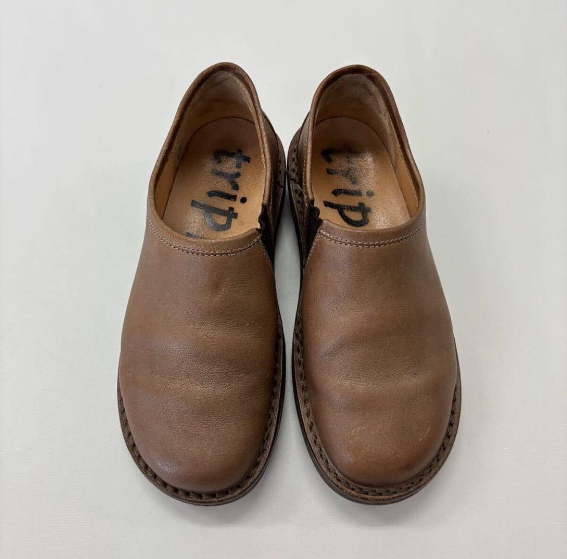 trippen トリッペン YEN イェン レザー スリッポン シューズ サイズ 35 708-0080