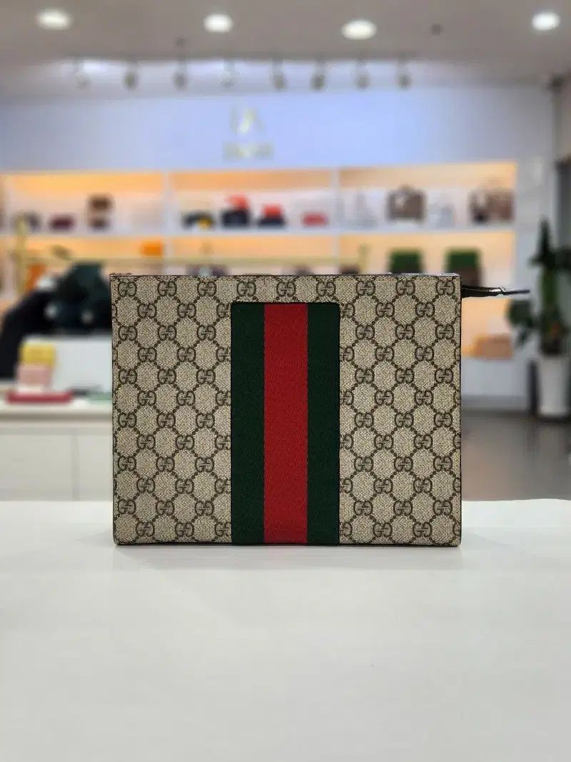 グッチ GG Supreme ウェブ ポーチ 475316