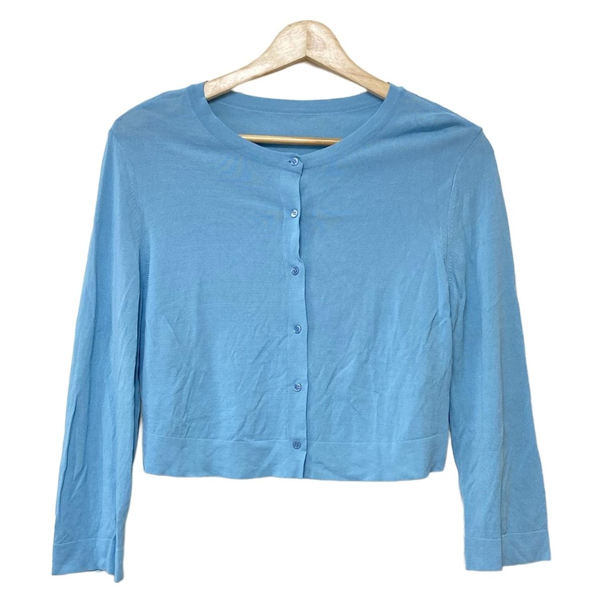 FOXEY フォクシー カーディガン サイズ40 M レディース - 36823 ライトブルー 長袖