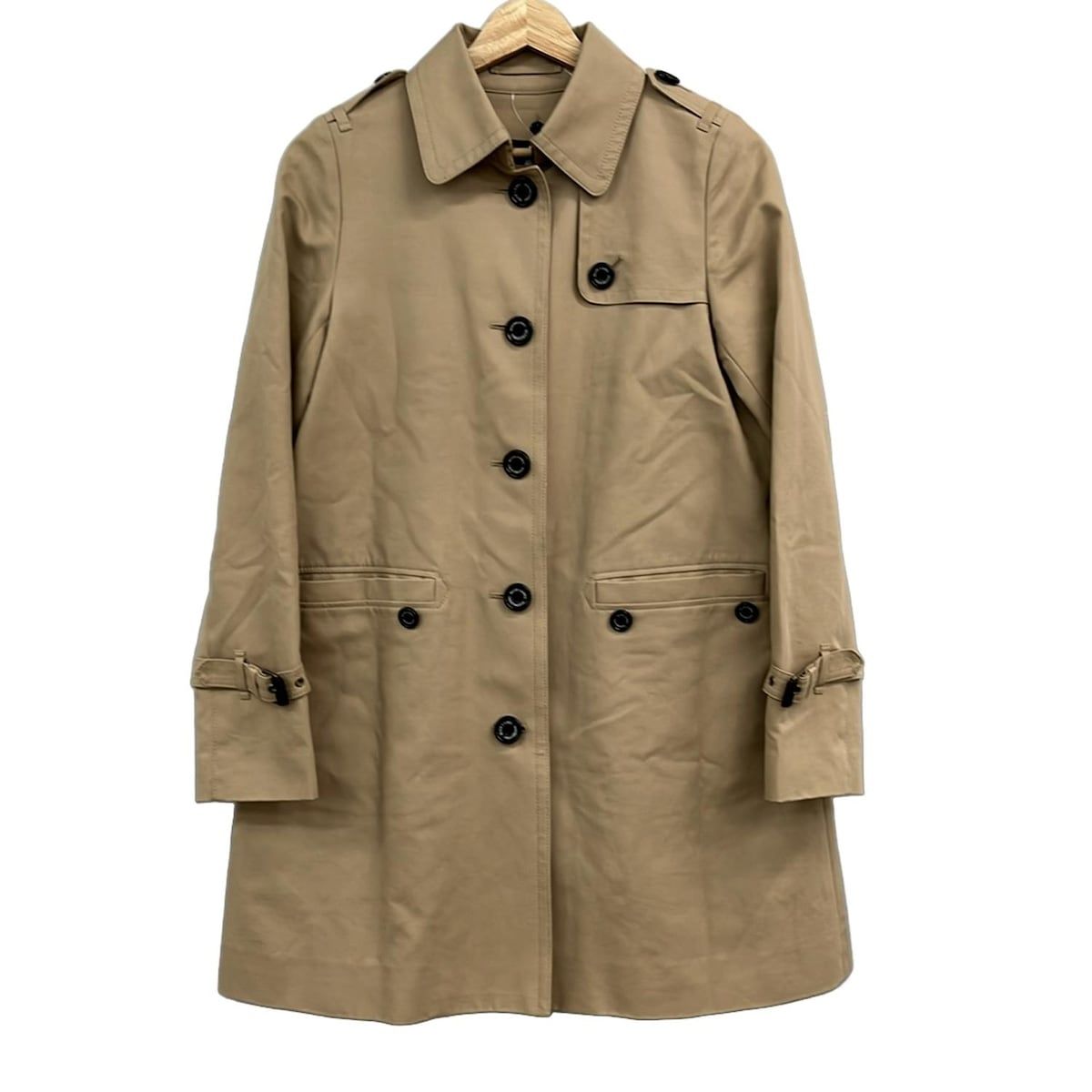 BLUE LABEL ブルーレーベルクレストブリッジ コート サイズ38 M レディース - ベージュ 長袖 秋 冬