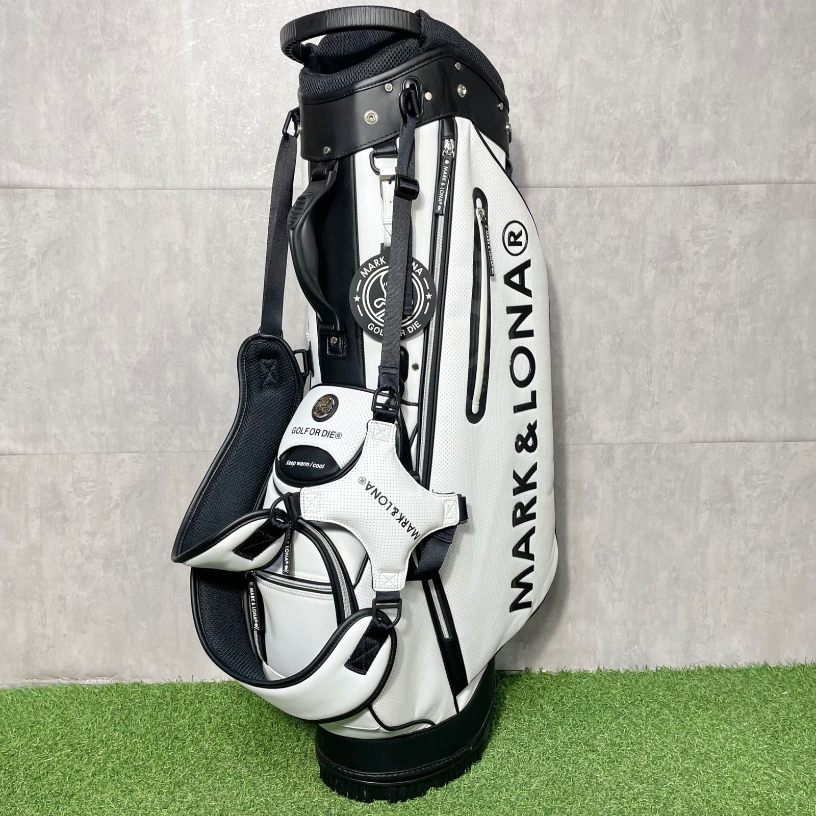 激レア】MARK&LONA マークアンドロナ キャディバッグ ゴルフバッグ