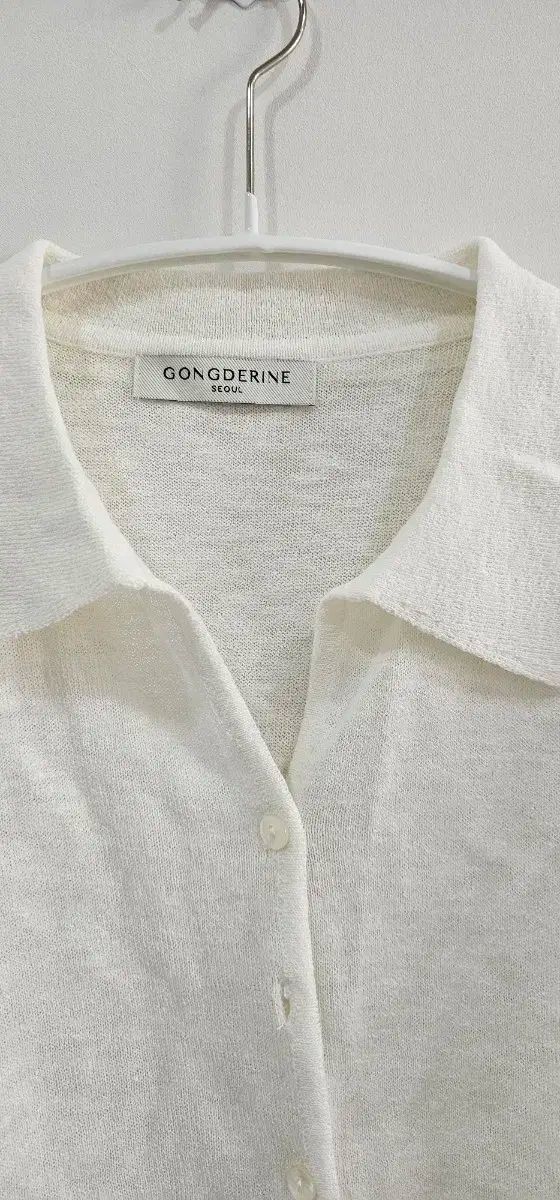 GONGDERINE カーディガン 白