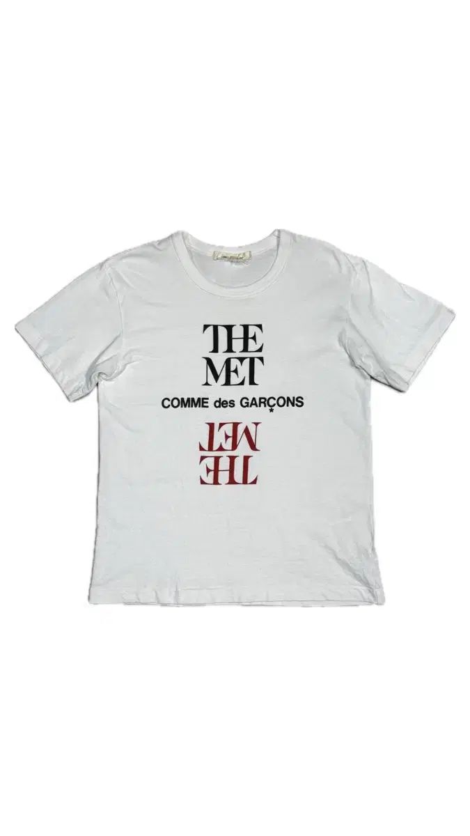 2017 コム デ ギャルソン x NEW YORK 現代 美術館 コラボ 半袖 Tシャツ
