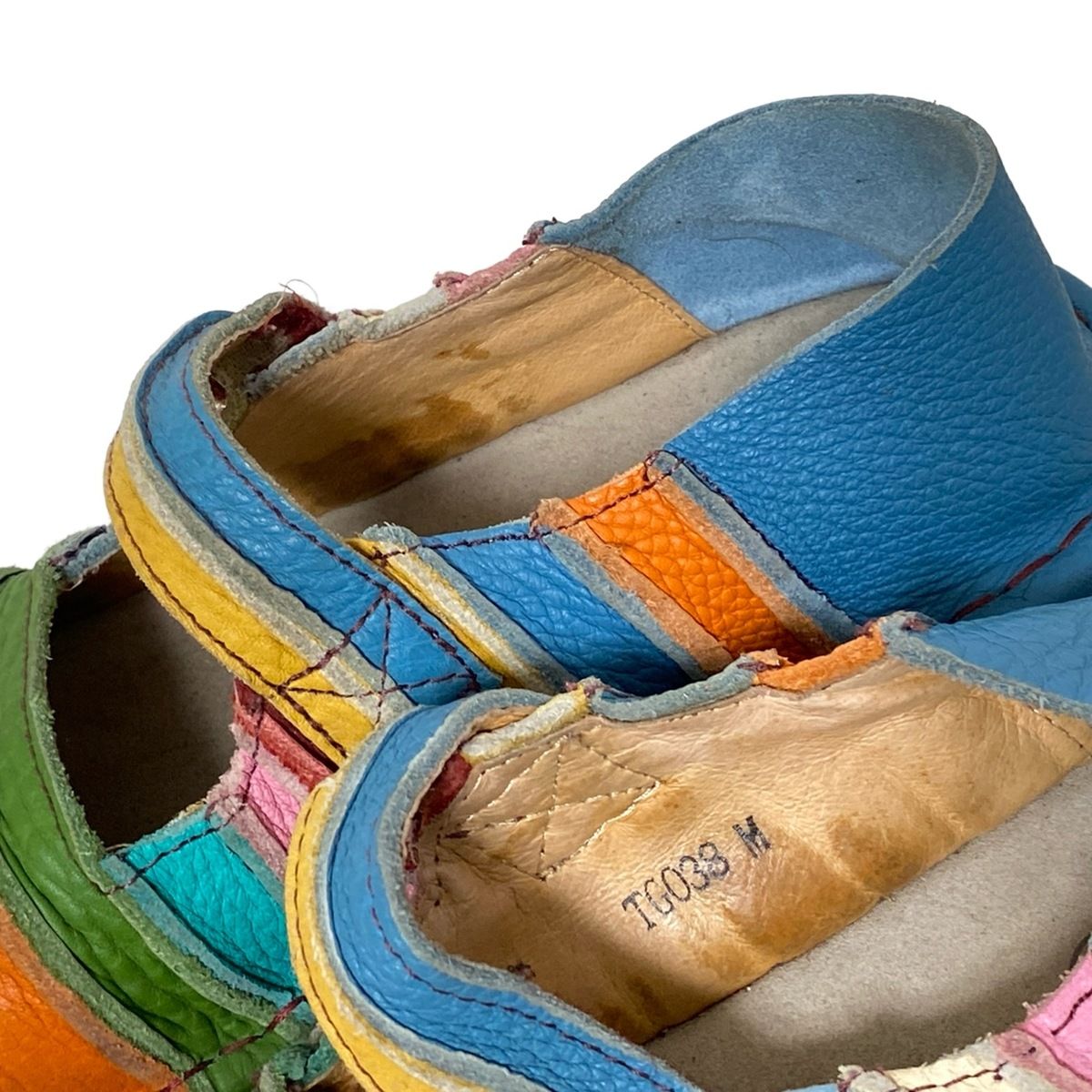 ボーダー レザー