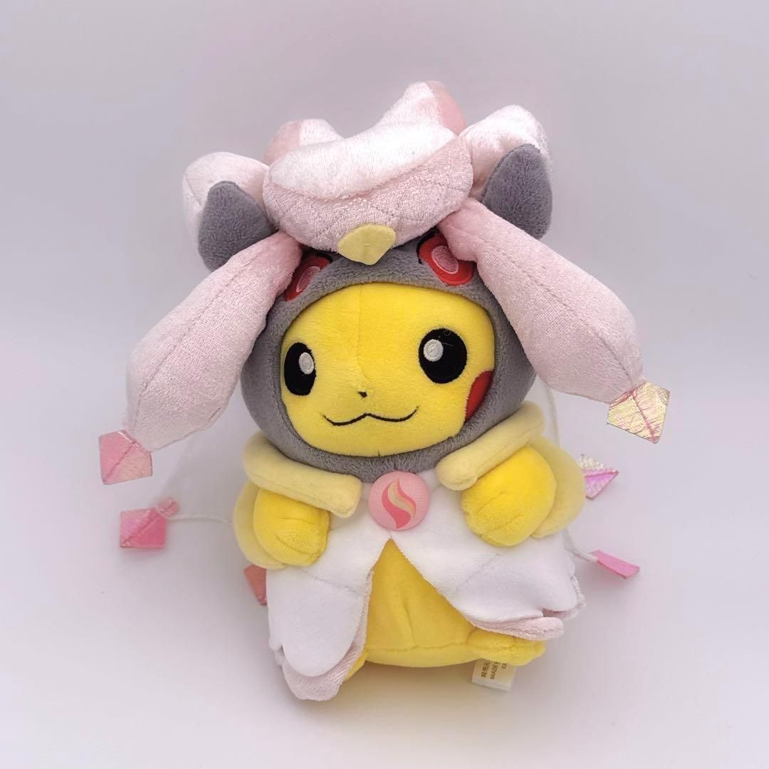 メガディアンシー ポンチョ ピカチュウ ぬいぐるみ ポケモンセンター