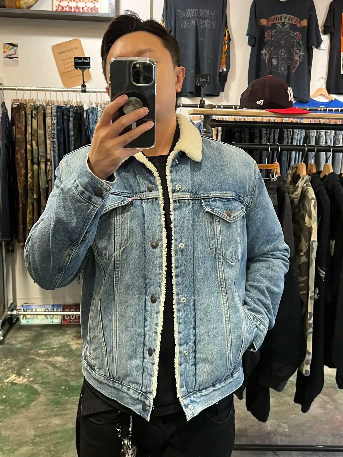 L リーバイス タイプ3 シェルパ トラッカー デニム ジャケット MERCADOAVALIA_COM_BR