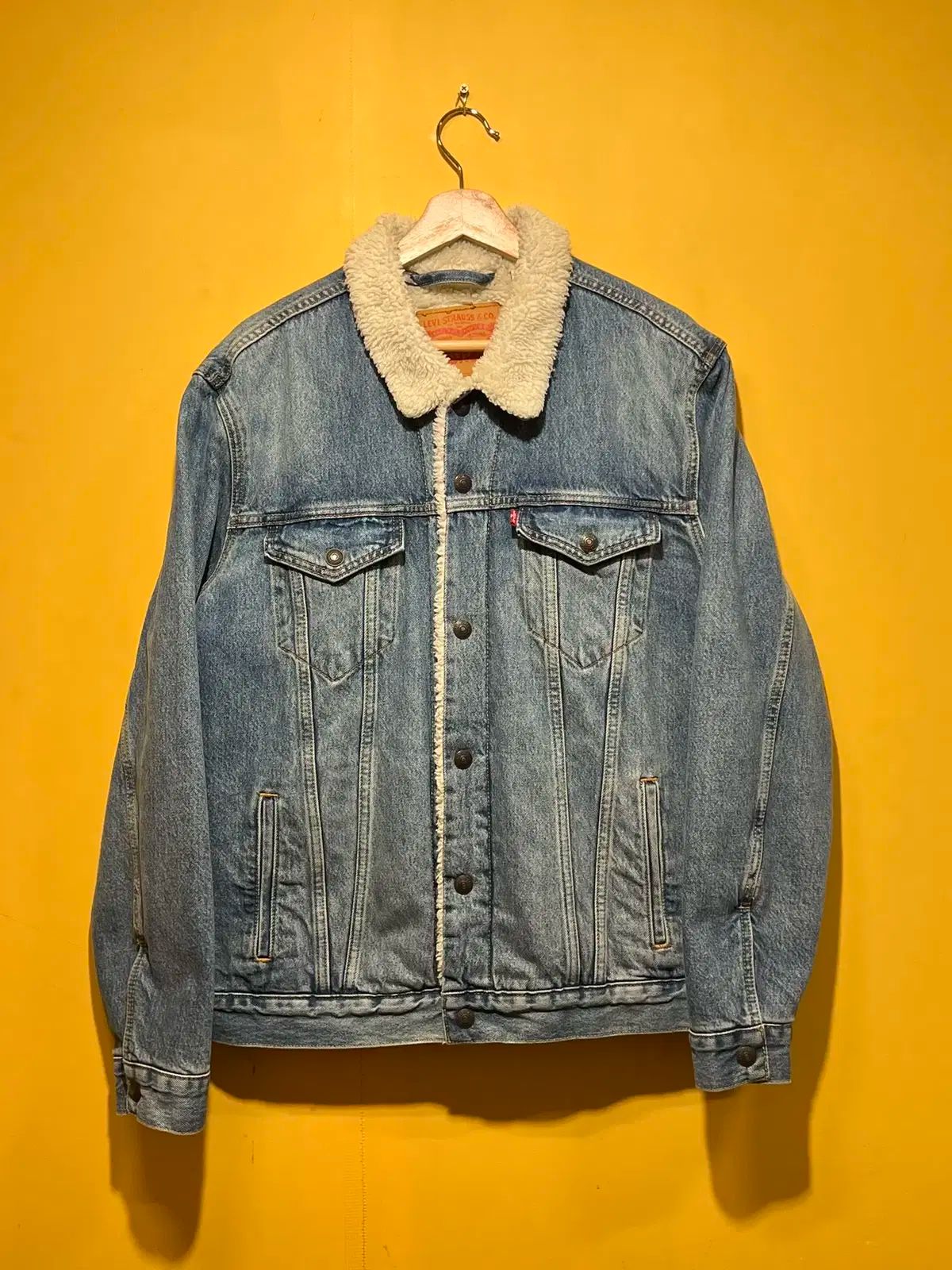 L リーバイス タイプ3 シェルパ トラッカー デニム ジャケット