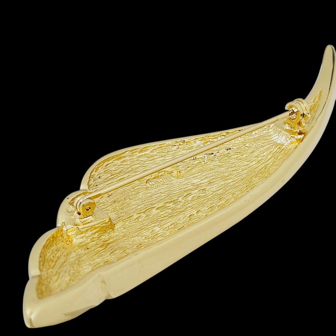 極美品✨Christian Dior ディオール　ブローチ 　ゴールド 希少 極美品 Christian Dior クリスチャンディオール ブローチ 金