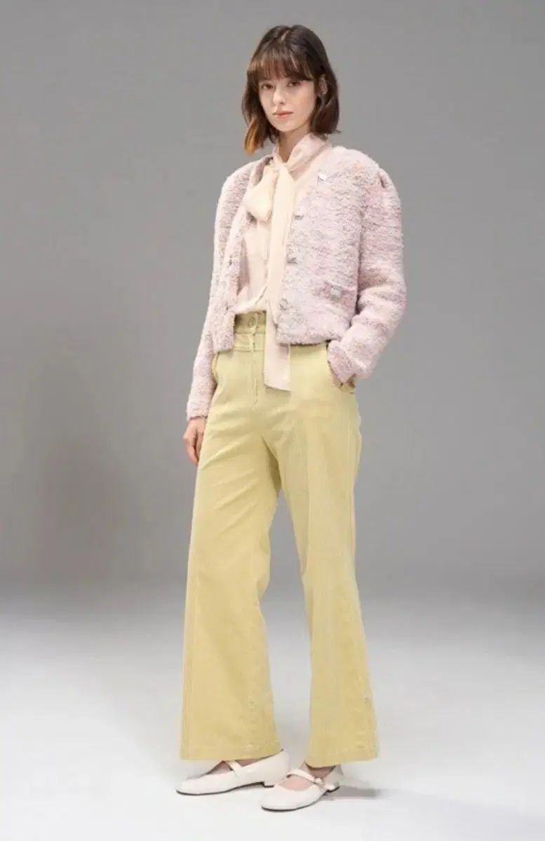 ハンサム マイン コーデュロイ ブーツカットパンツ 67 暖かく