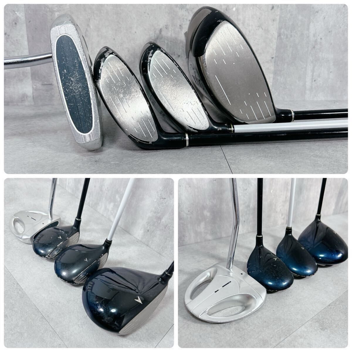 V157 XXIO ゼクシオ メンズ ゴルフ クラブ セット 13点 黒 男性 カッコ